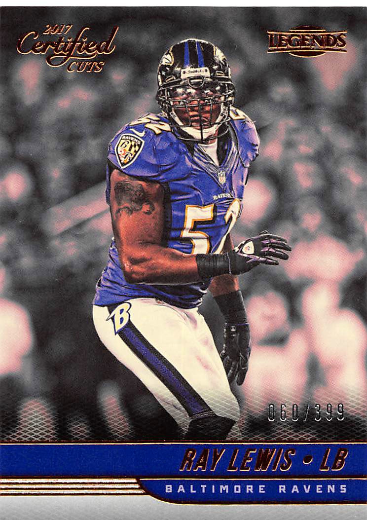2017 Certified Cuts #113 Ray Lewis