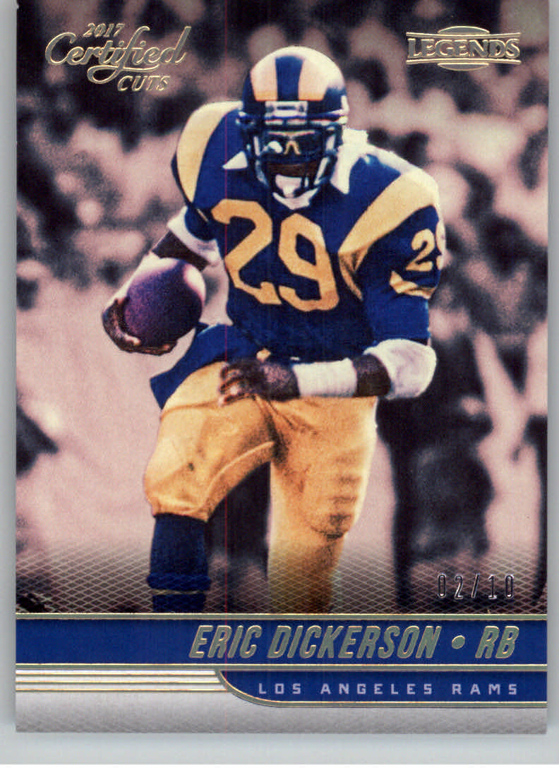 2017 Certified Cuts Gold #130 Eric Dickerson