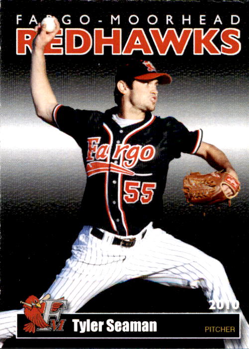 2010 Fargo-Moorhead RedHawks Team Issue #22 Tyler Seaman