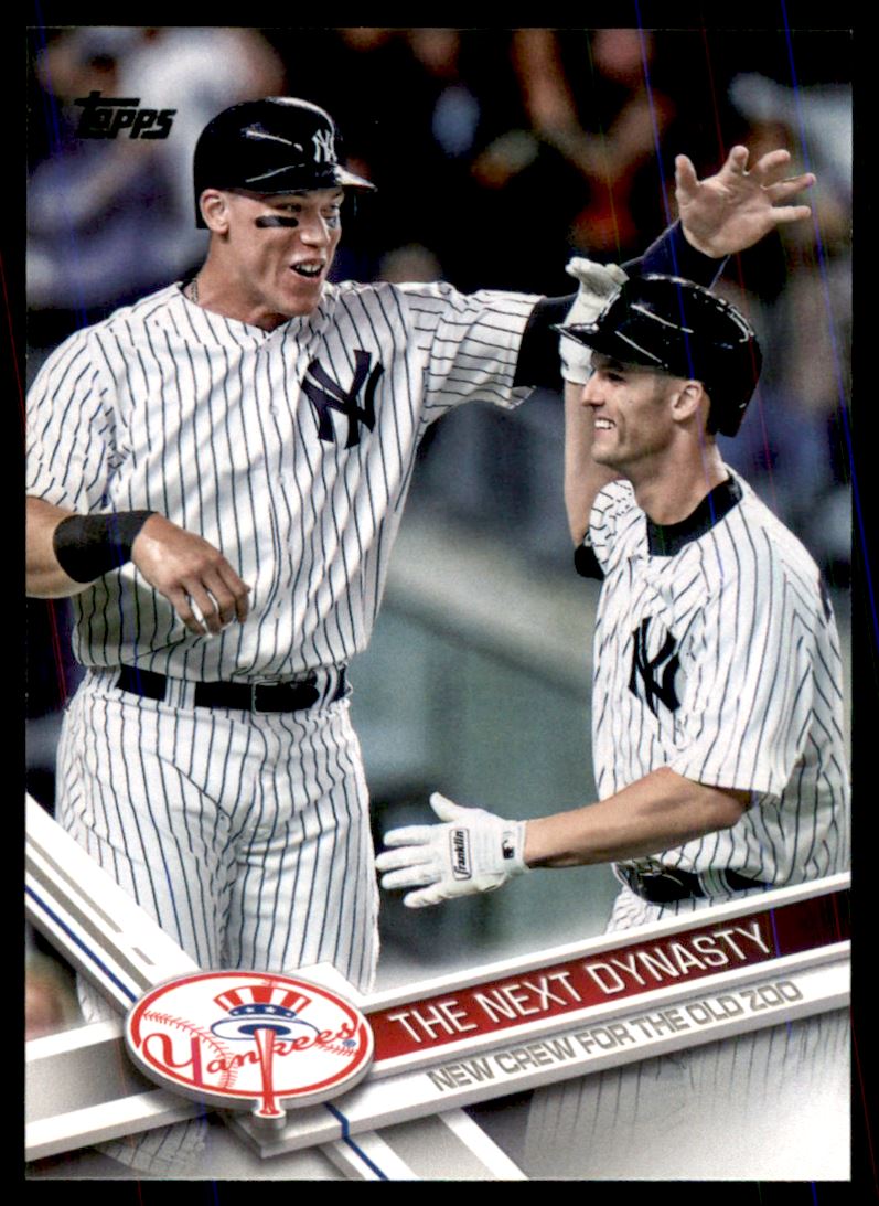 2017 Topps Update #US148 The Next Dynasty/Aaron Judge/Greg Bird