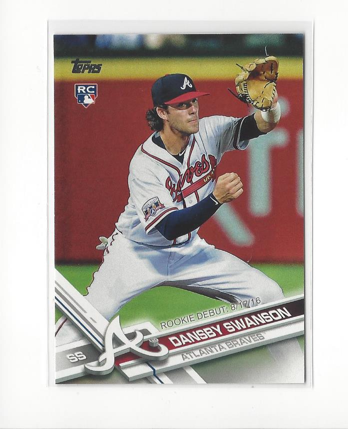 2017 Topps Update #US247A Dansby Swanson RD