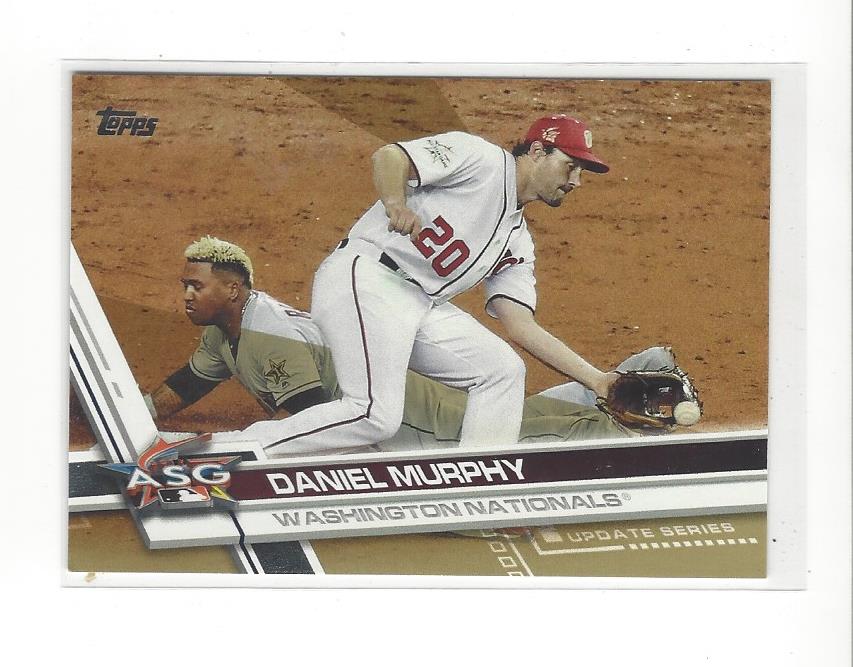 2017 Topps Update Gold #US121 Daniel Murphy