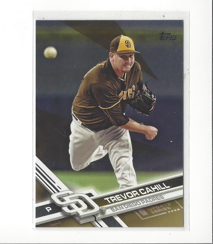 2017 Topps Update Gold #US143 Trevor Cahill