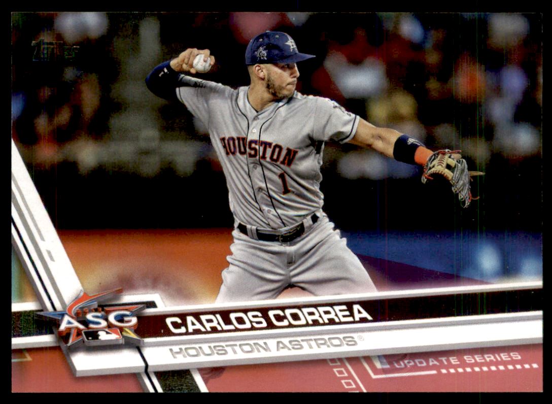 2017 Topps Update Mother's Day Pink #US260 Carlos Correa