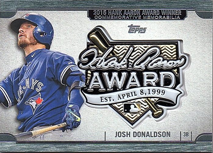 2017 Topps Update Hank Aaron Award Relic Singles (Pick Your Cards) eBay