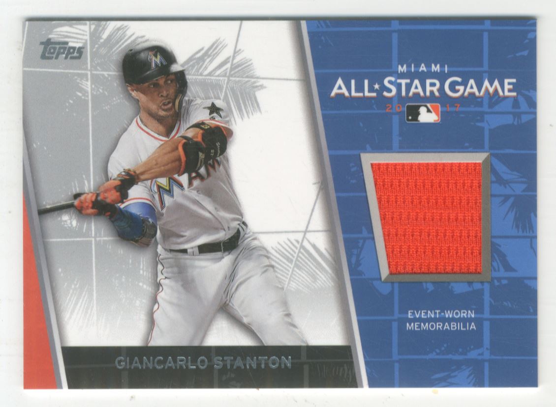 2017 Topps Update All Star Stitches #ASRGS Giancarlo Stanton