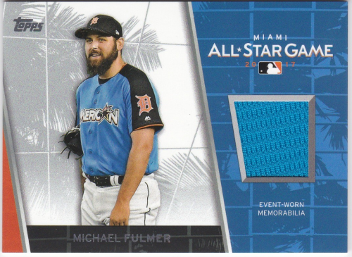 2017 Topps Update All Star Stitches #ASRMF Michael Fulmer
