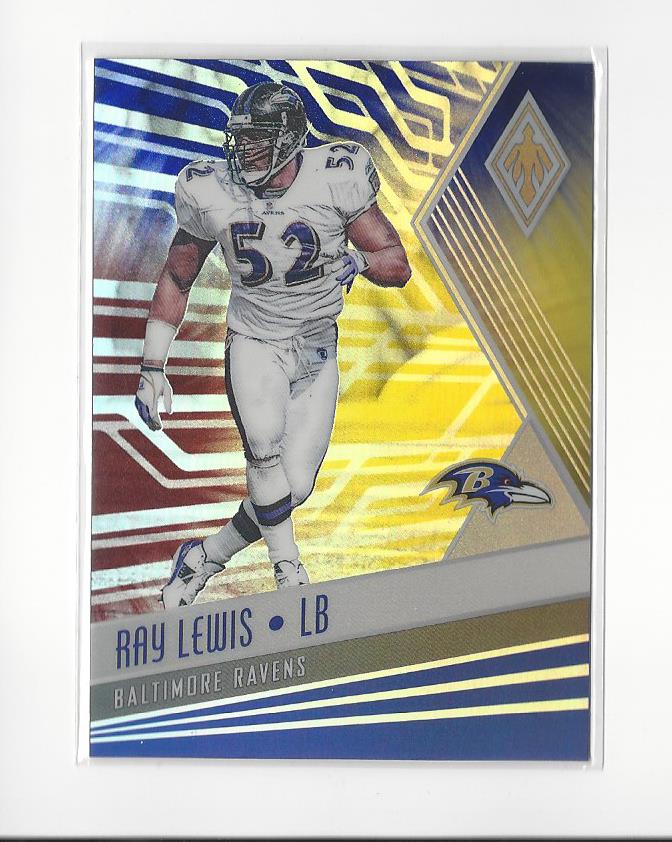 2017 Panini Phoenix Color Burst #82 Ray Lewis