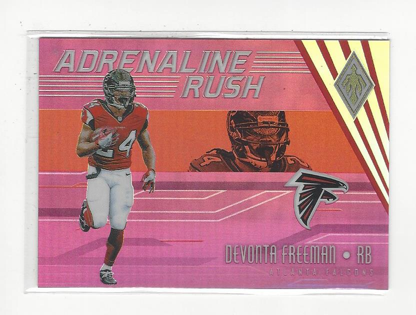 2017 Panini Phoenix Adrenaline Rush Pink #16 Devonta Freeman