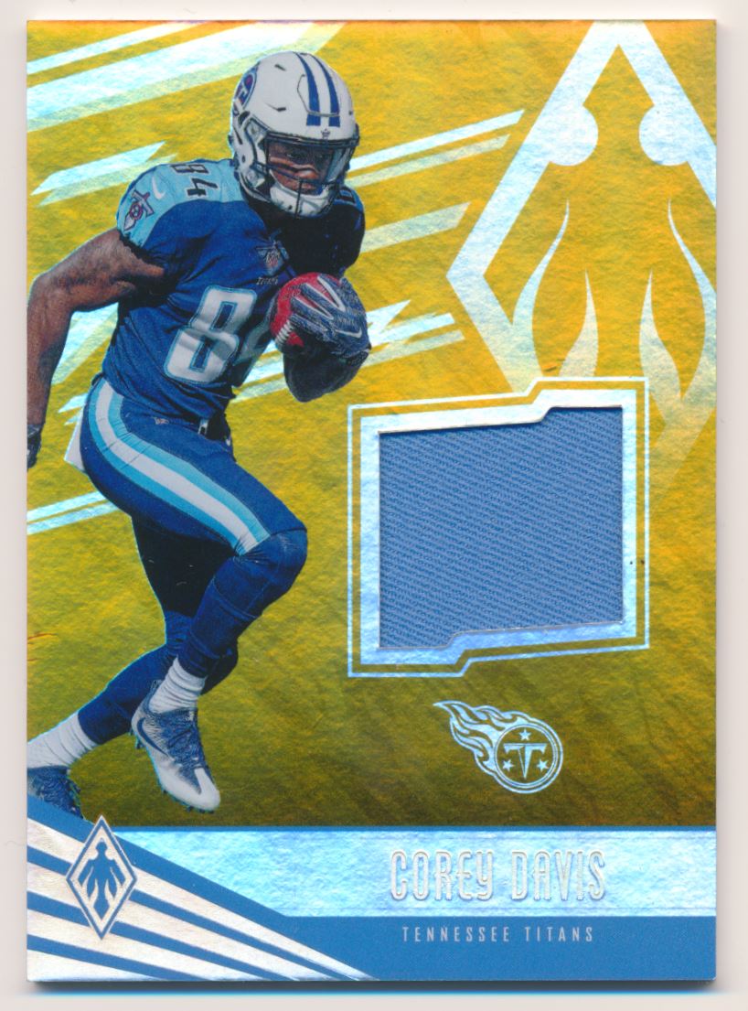 2017 Panini Phoenix Rookie Jerseys Orange #27 Corey Davis