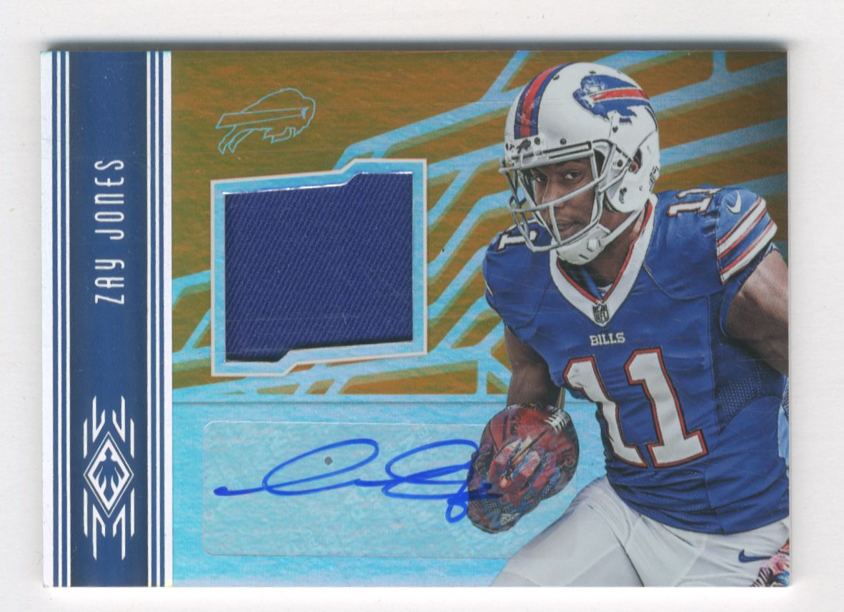 2017 Panini Phoenix Rookie Jersey Autographs Orange #2 Zay Jones/150