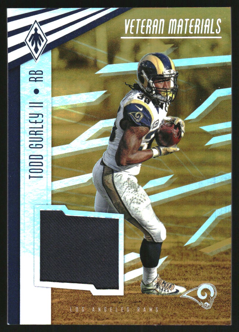 2017 Panini Phoenix Veteran Jerseys Orange #20 Todd Gurley II/25