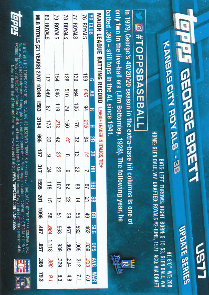 2017 Topps Update Baseball Part 1 - Picture 157 of 440