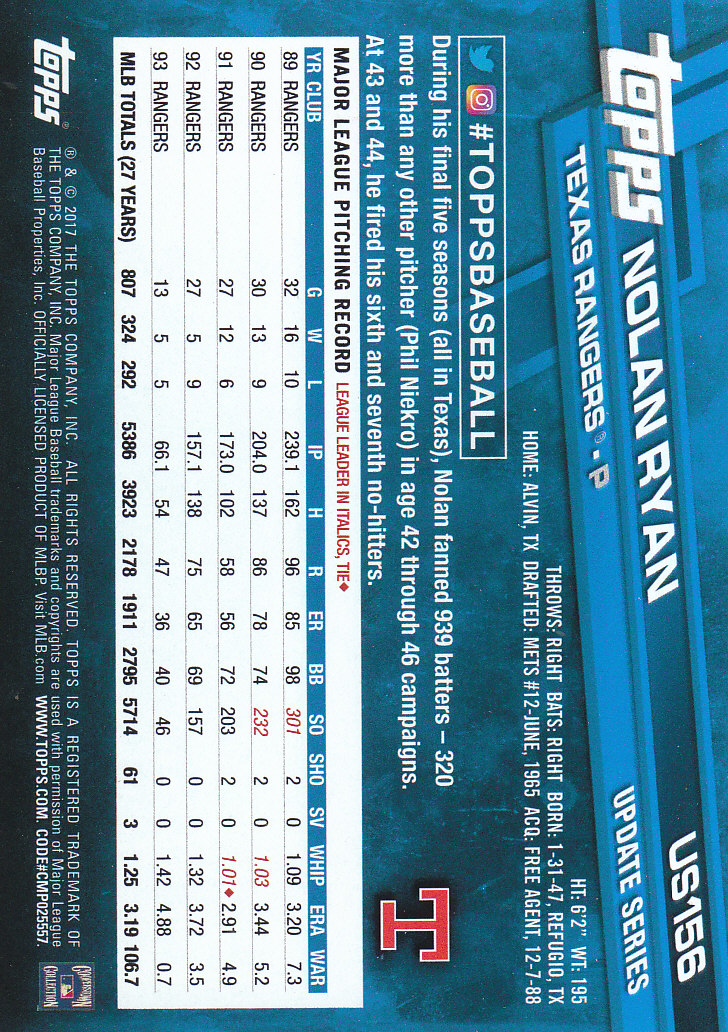 2017 Topps Update Baseball Part 1 - Picture 336 of 440