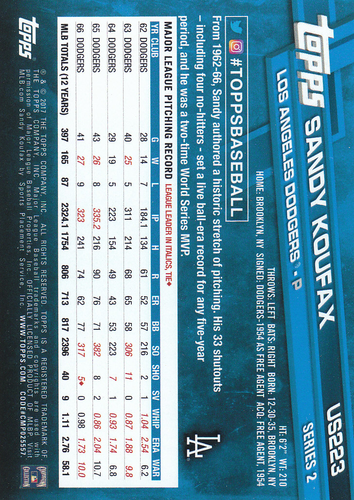 2017 Topps Update Baseball Part 2 - Picture 33 of 305