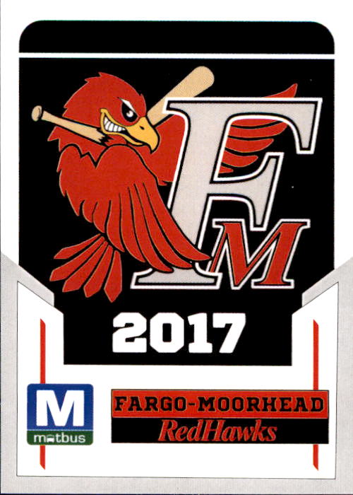 2017 Fargo-Moorhead RedHawks Team Issue #1 Logo Checklist - NM Baseball ...