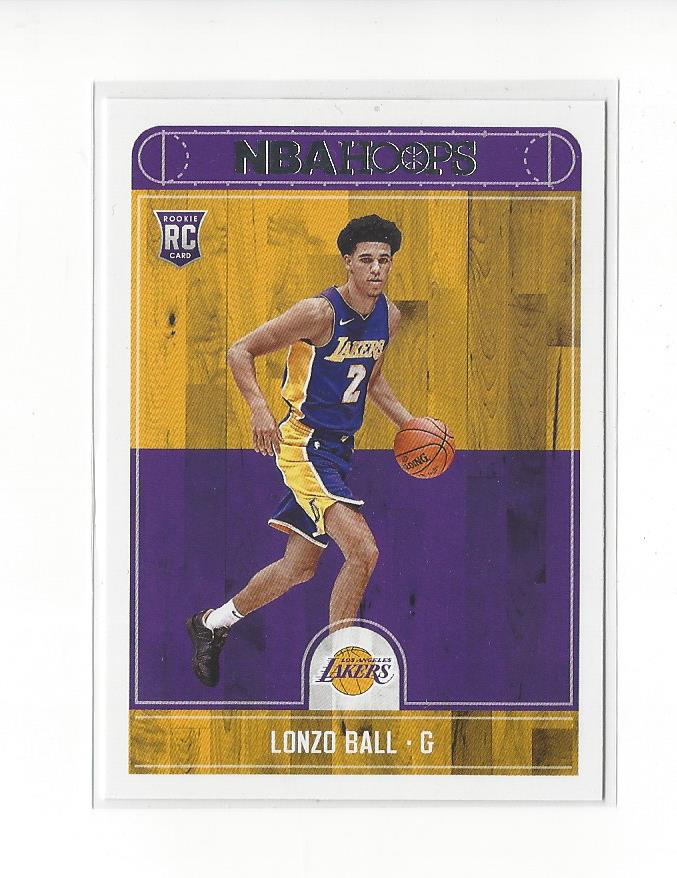 2017-18 Hoops #252 Lonzo Ball RC