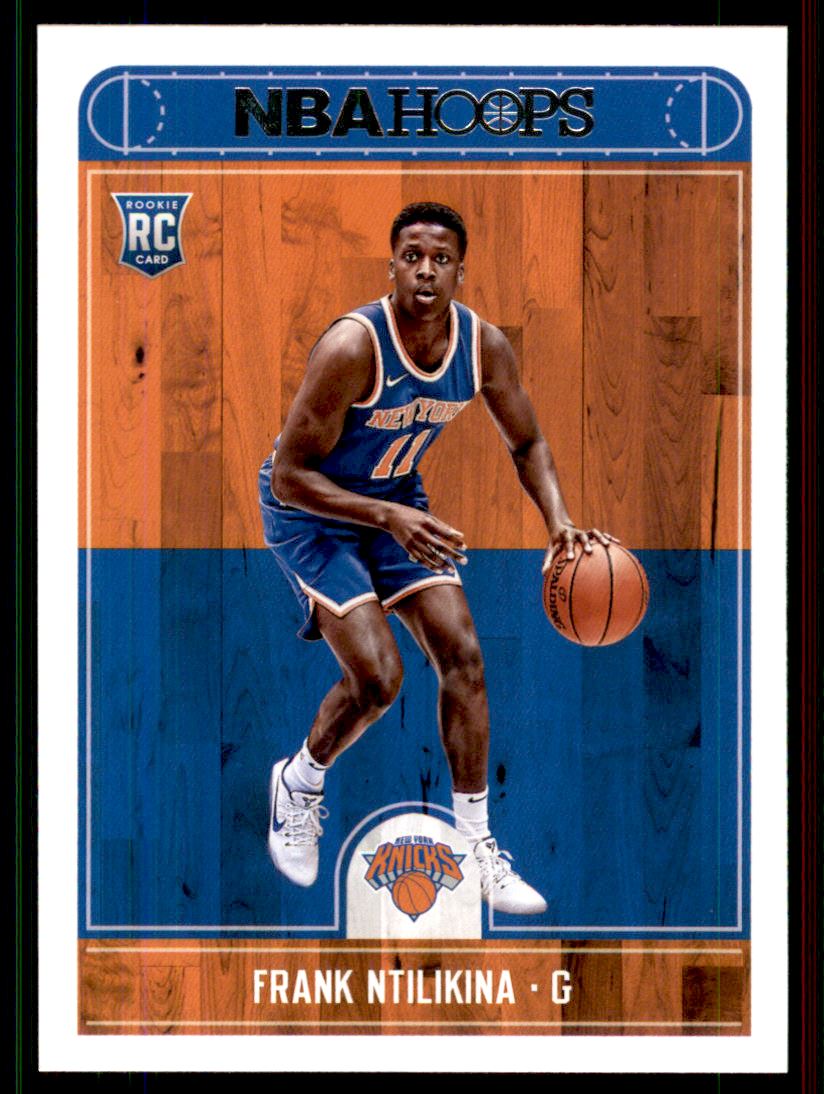 2017-18 Hoops #258 Frank Ntilikina RC on Fanatics Collect