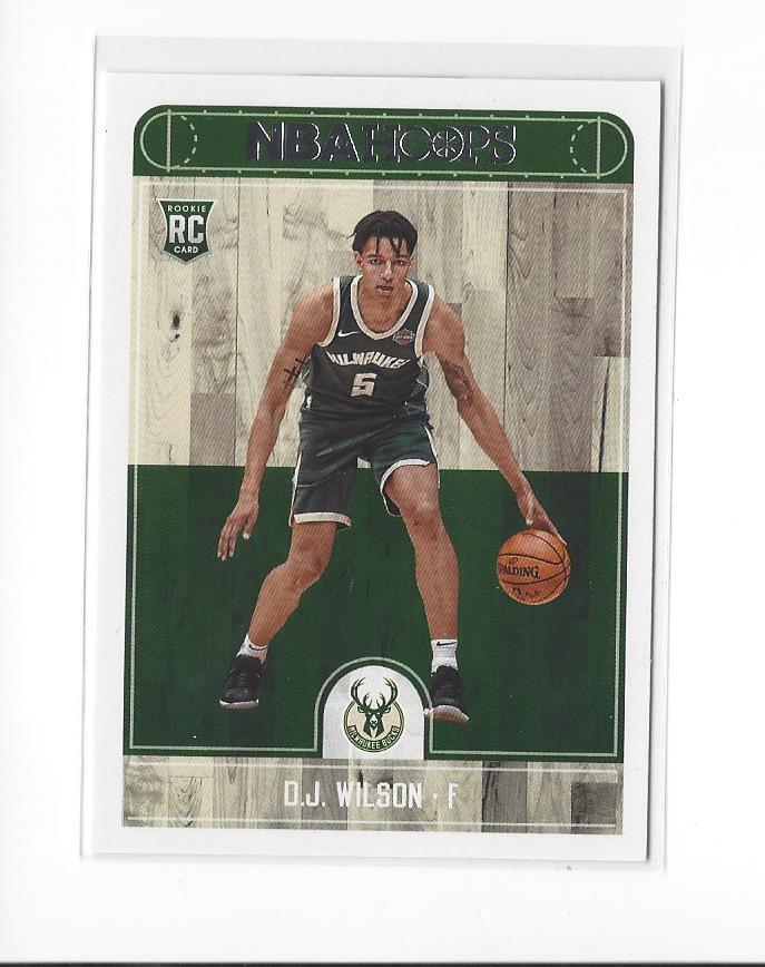 2017-18 Hoops #267 D.J. Wilson RC