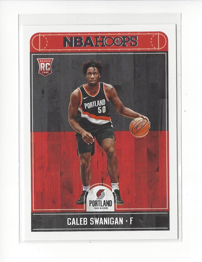 2017-18 Hoops #276 Caleb Swanigan RC
