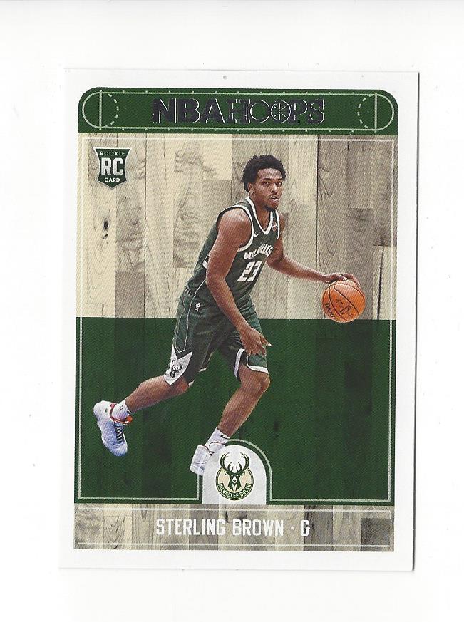2017-18 Hoops #286 Sterling Brown RC