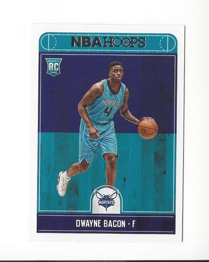 2017-18 Hoops #290 Dwayne Bacon RC