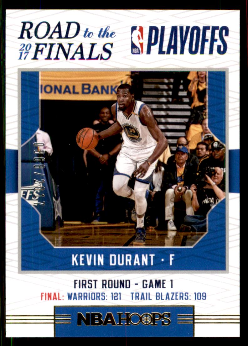 2017-18 Hoops Road to the Finals #23 Kevin Durant R1/2017