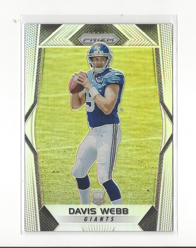 2017 Panini Prizm #263 Davis Webb RC