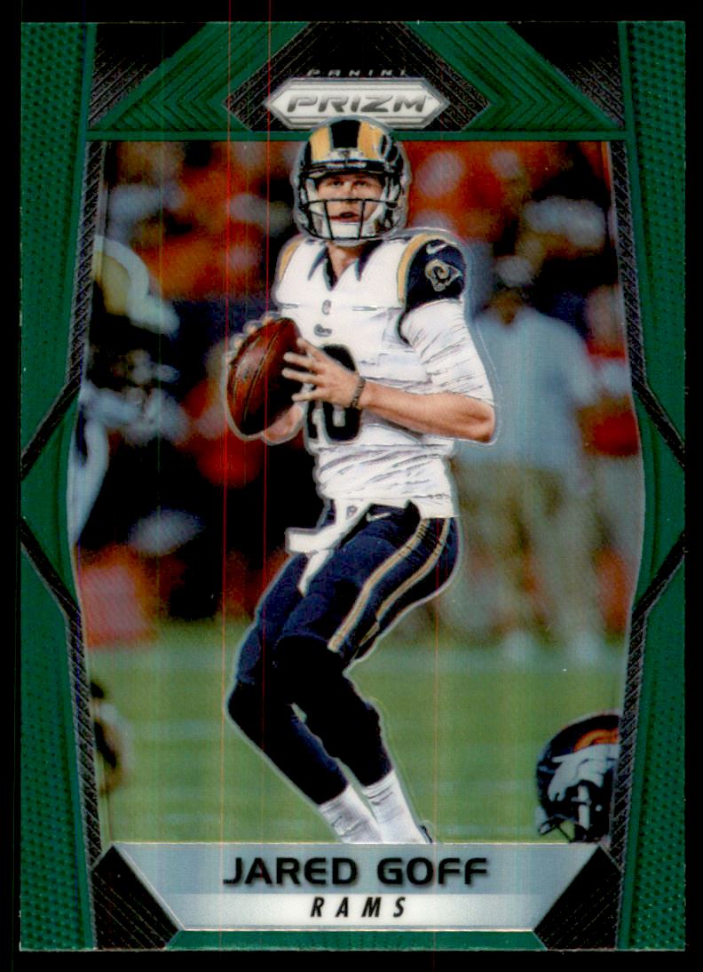 2017 Panini Prizm Prizms Green #59 Jared Goff