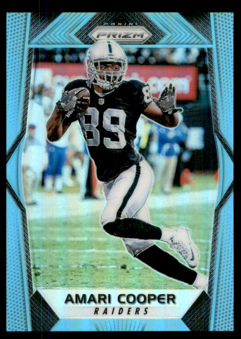 2017 Panini Prizm Prizms Light Blue #129 Amari Cooper