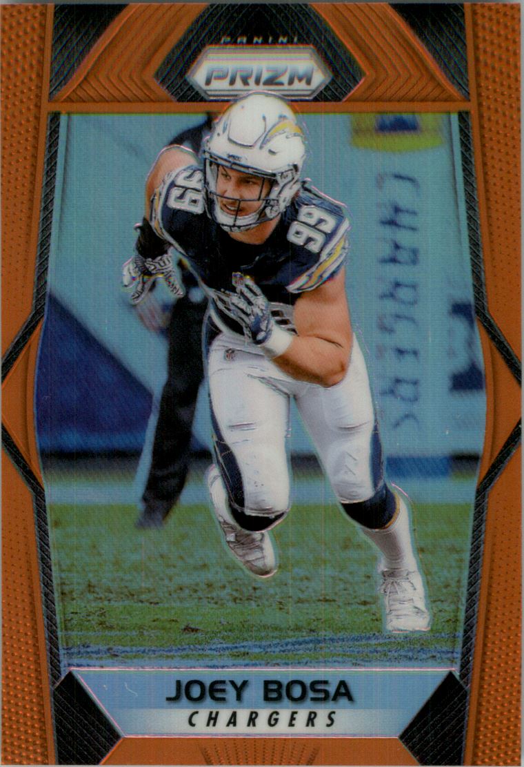 2017 Panini Prizm Prizms Orange #30 Joey Bosa