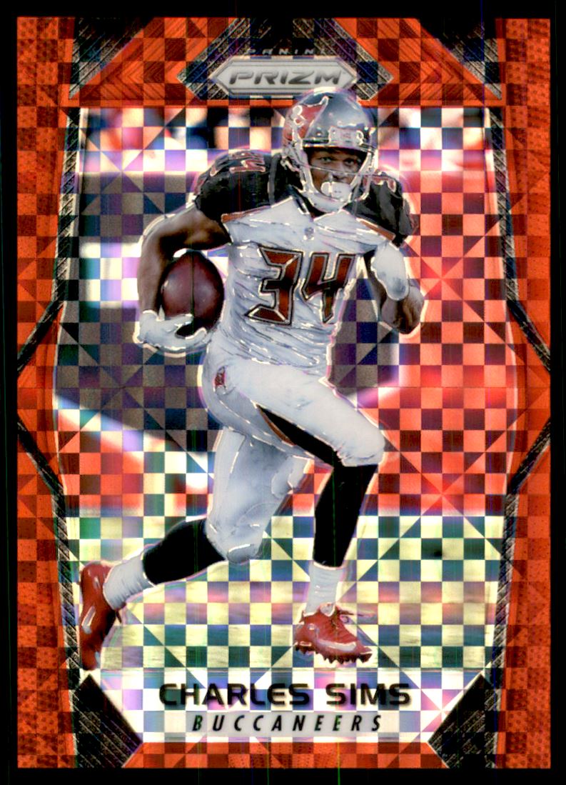 2017 Panini Prizm Prizms Red Power #186 Charles Sims