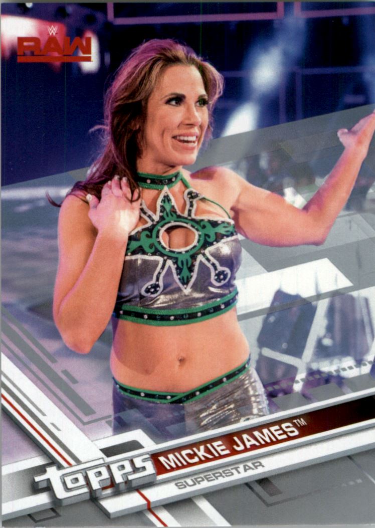 2017 Topps WWE Then Now Forever Silver #129 Mickie James