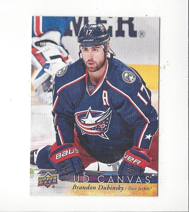 2017-18 Upper Deck Canvas #C26 Brandon Dubinsky