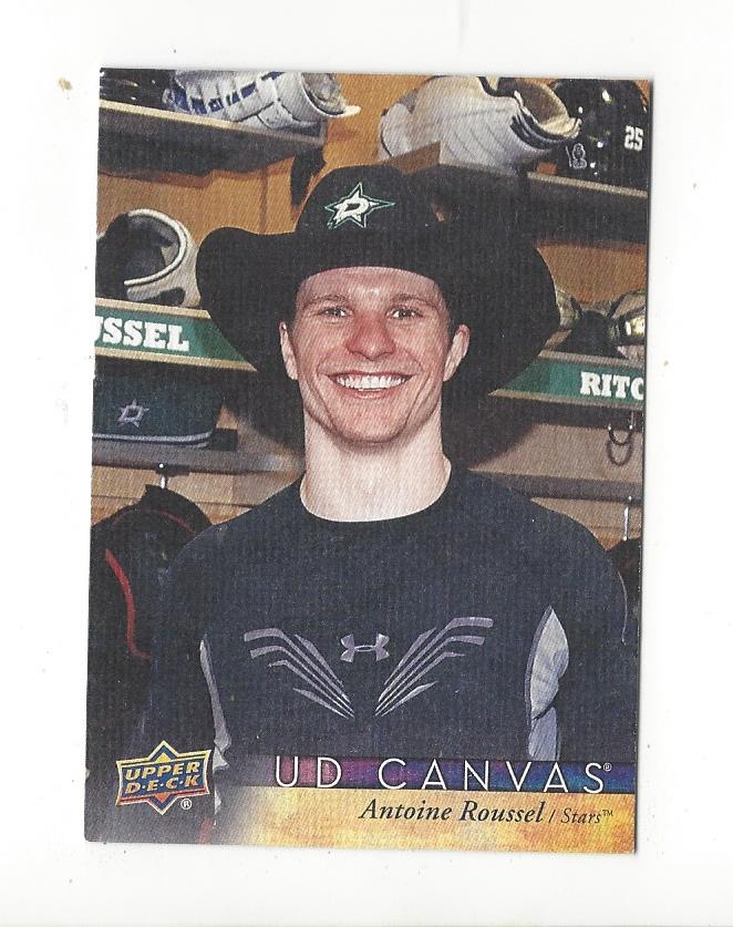 2017-18 Upper Deck Canvas #C28 Antoine Roussel