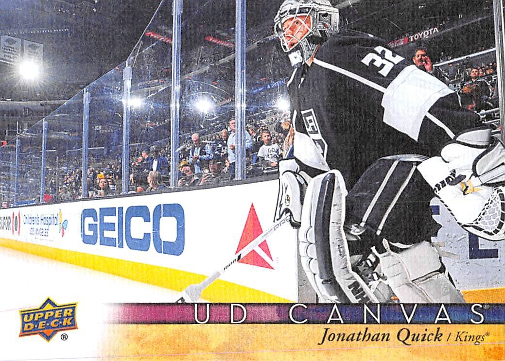 2017-18 Upper Deck Canvas #C39 Jonathan Quick
