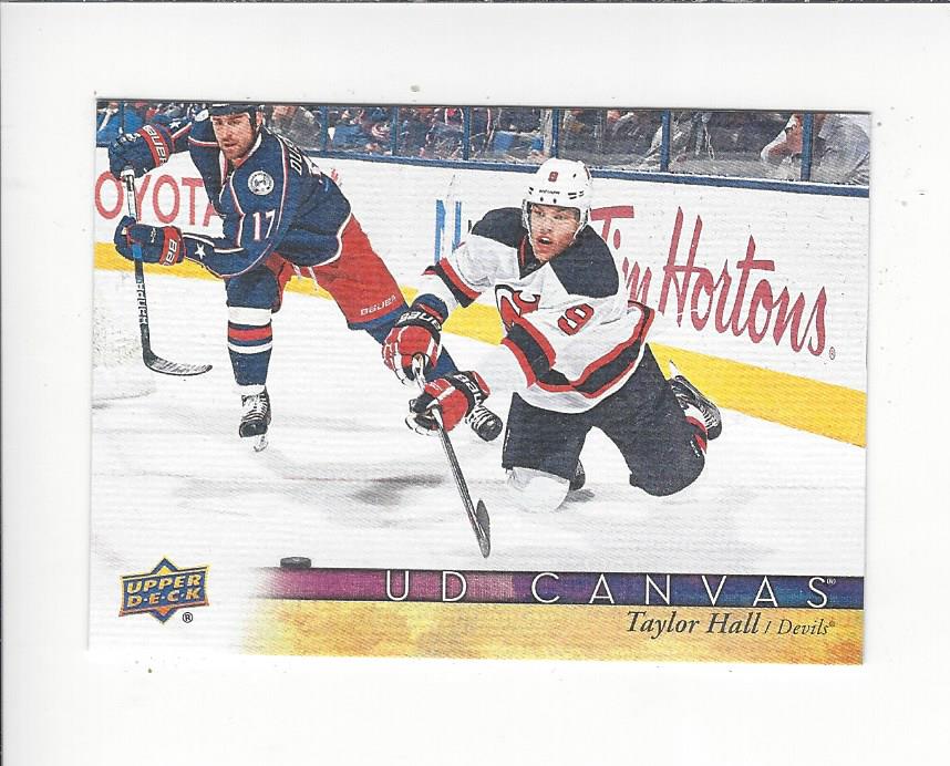 2017-18 Upper Deck Canvas #C52 Taylor Hall