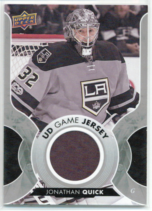 2017-18 Upper Deck Game Jerseys #GJJQ Jonathan Quick E