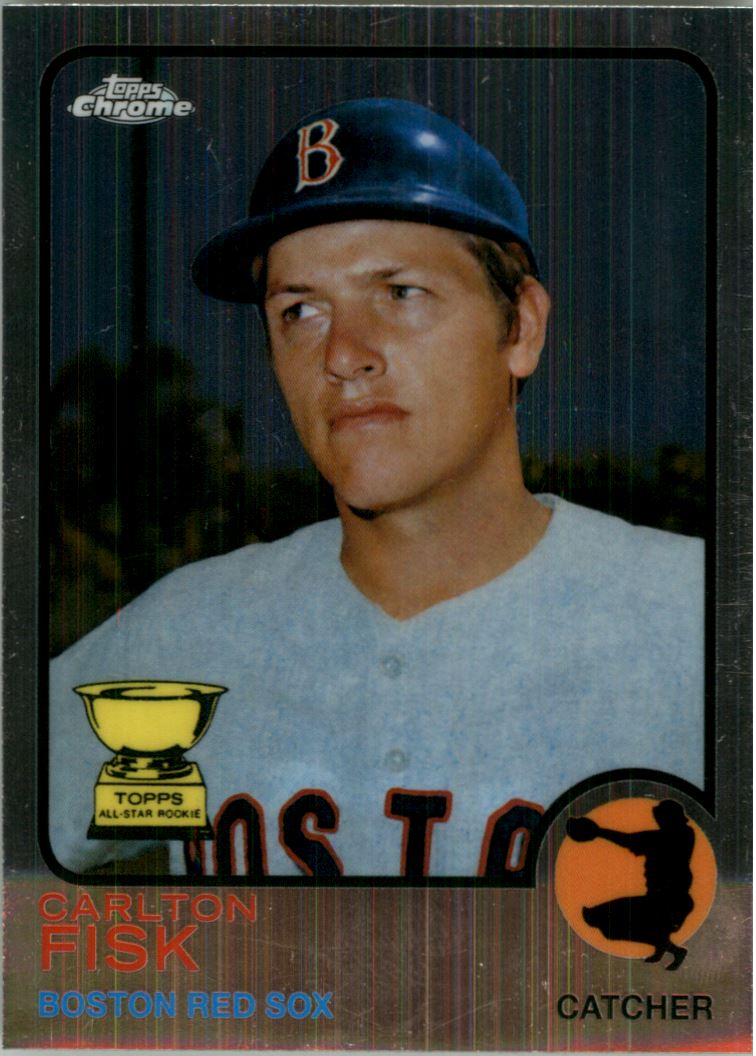 2017 Topps Chrome Update All Rookie Cup #TARC2 Carlton Fisk