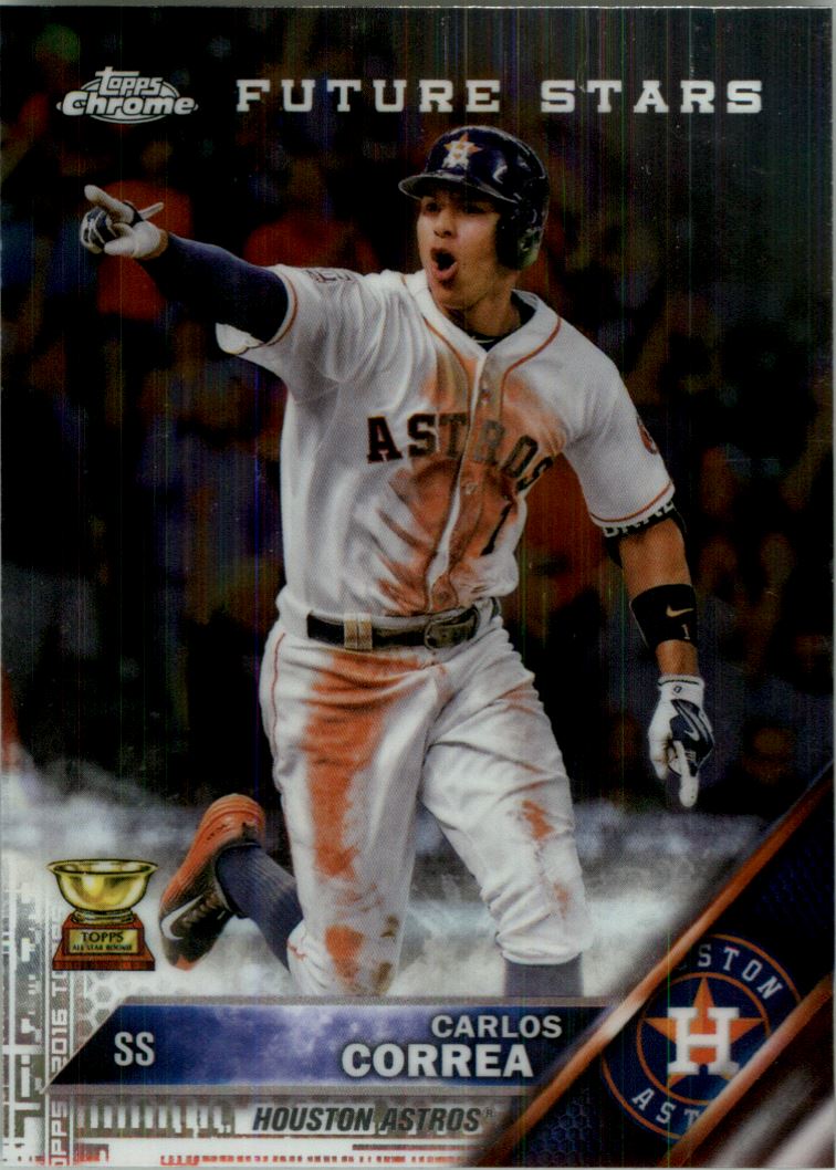 2017 Topps Chrome Update All Rookie Cup #TARC17 Carlos Correa