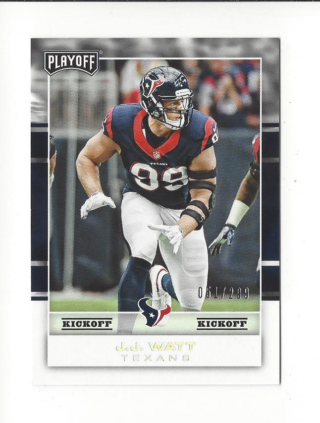2017 Playoff Kickoff #33 J.J. Watt