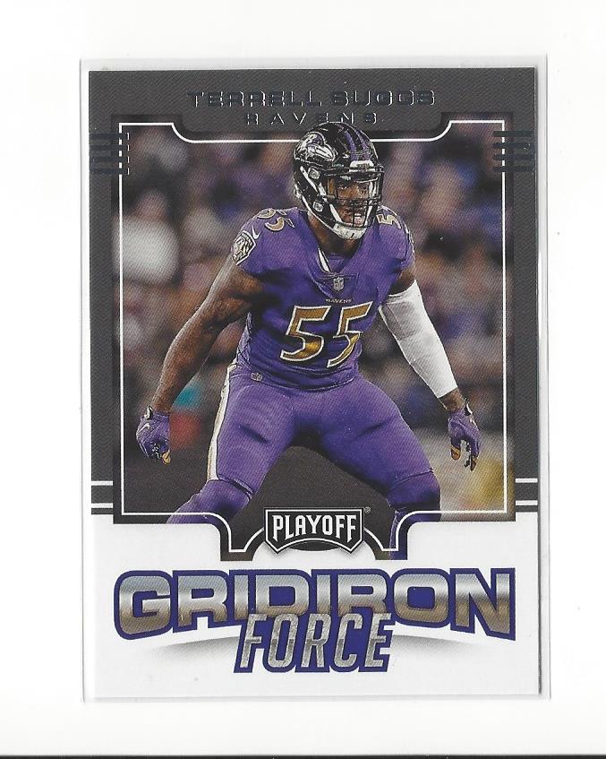 2017 Playoff Gridiron Force #12 Terrell Suggs