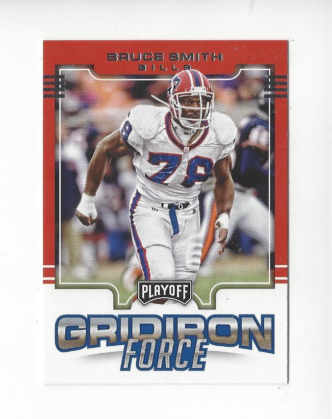 2017 Playoff Gridiron Force #14 Bruce Smith