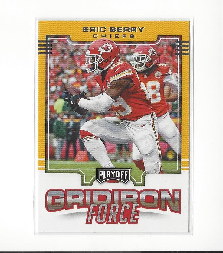 2017 Playoff Gridiron Force #20 Eric Berry
