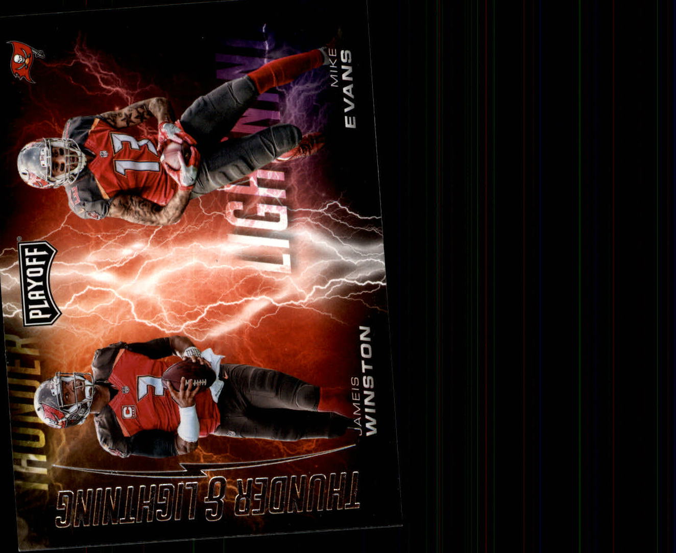 2017 PLAYOOF THUNDER AND LIGHTNING FOOTBALL ASSORTED SINGLES U-PICK