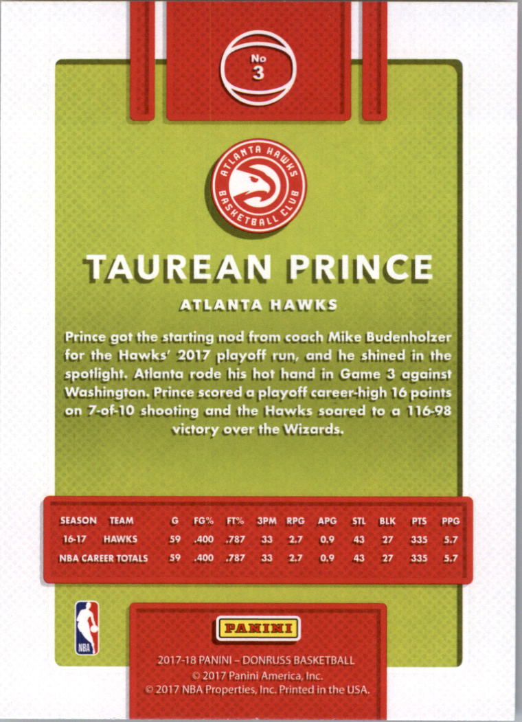 2017-18 Donruss Basketball Card Pick (Base)