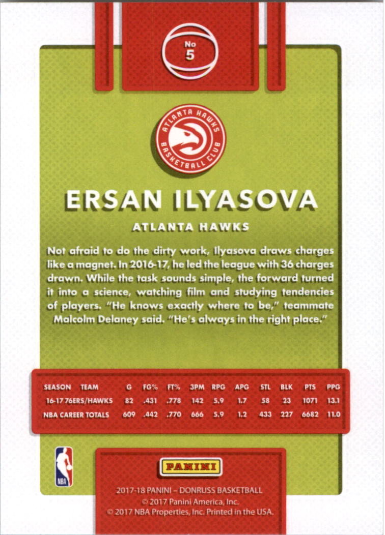 2017-18 Donruss Basketball Card Pick (Base)