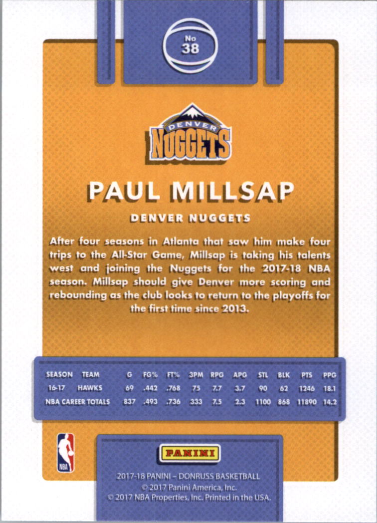 2017-18 Donruss Basketball Card Pick (Base)