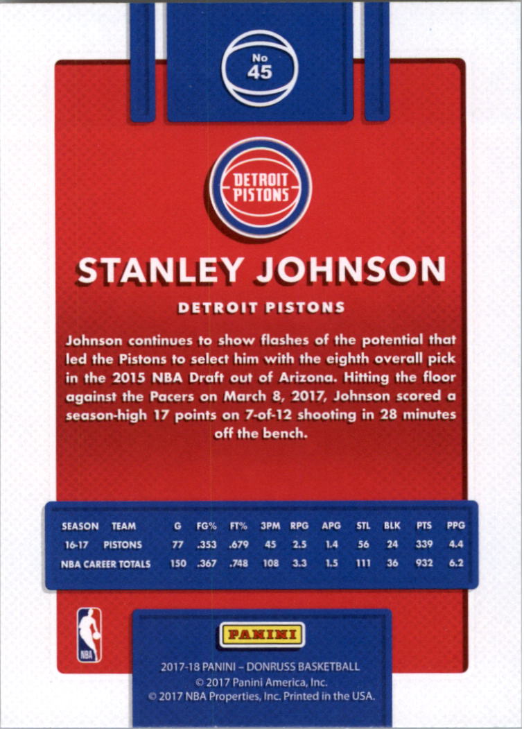 2017-18 Donruss Basketball Card Pick (Base)