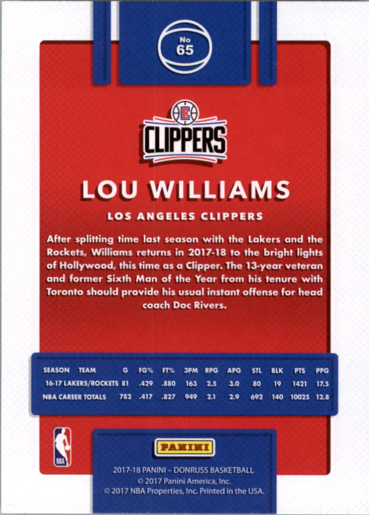 2017-18 Donruss Basketball Card Pick (Base)